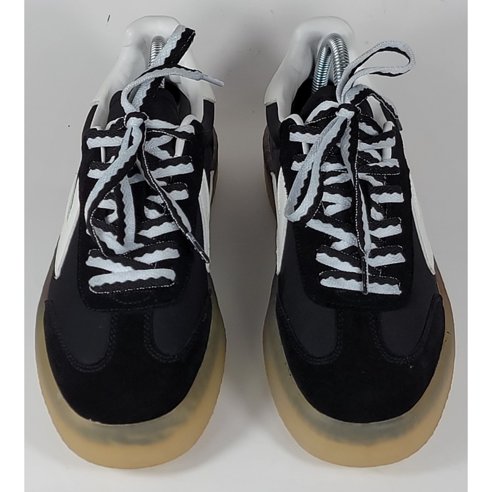 Aldo Retrospect Cool Chic Black Sneakers Sz 8 Us